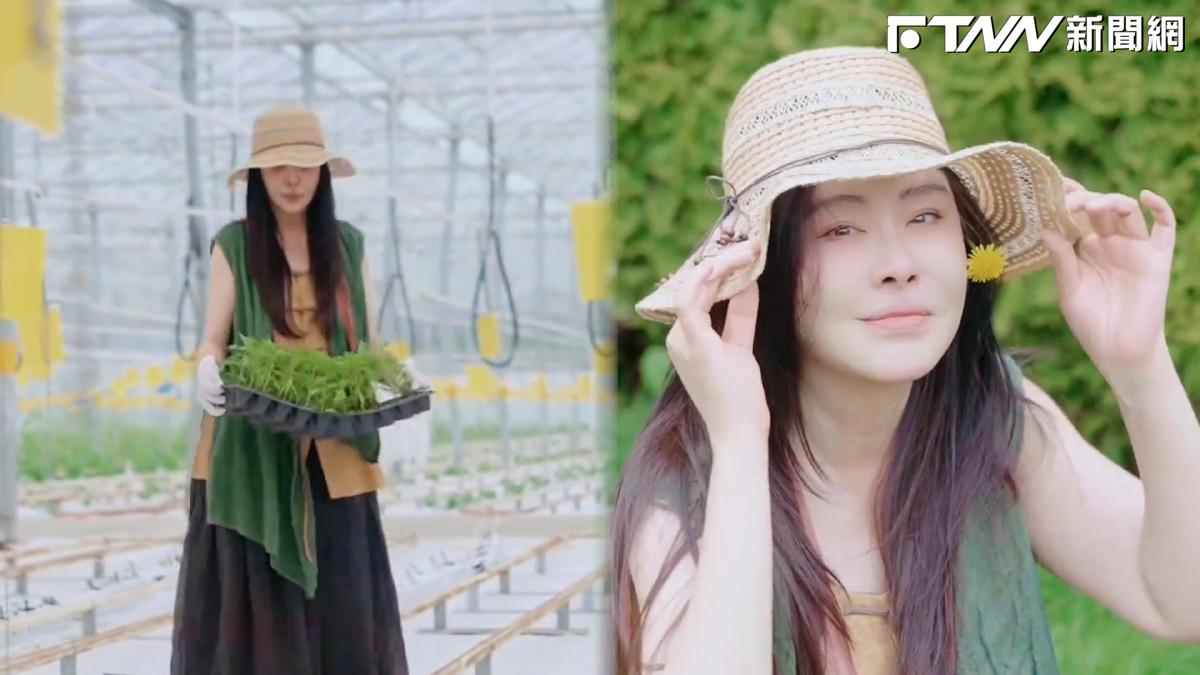 影／王祖賢體驗農場生活　女神真實模樣驚豔全網！